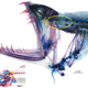 Anatomy of a barbeled dragonfish with a functional head joint (top) contrasted with the normally-rigid head-neck connection of most fish and other vertebrates (bottom). Image: Nalani Schnell, Muséum national d’Histoire naturelle